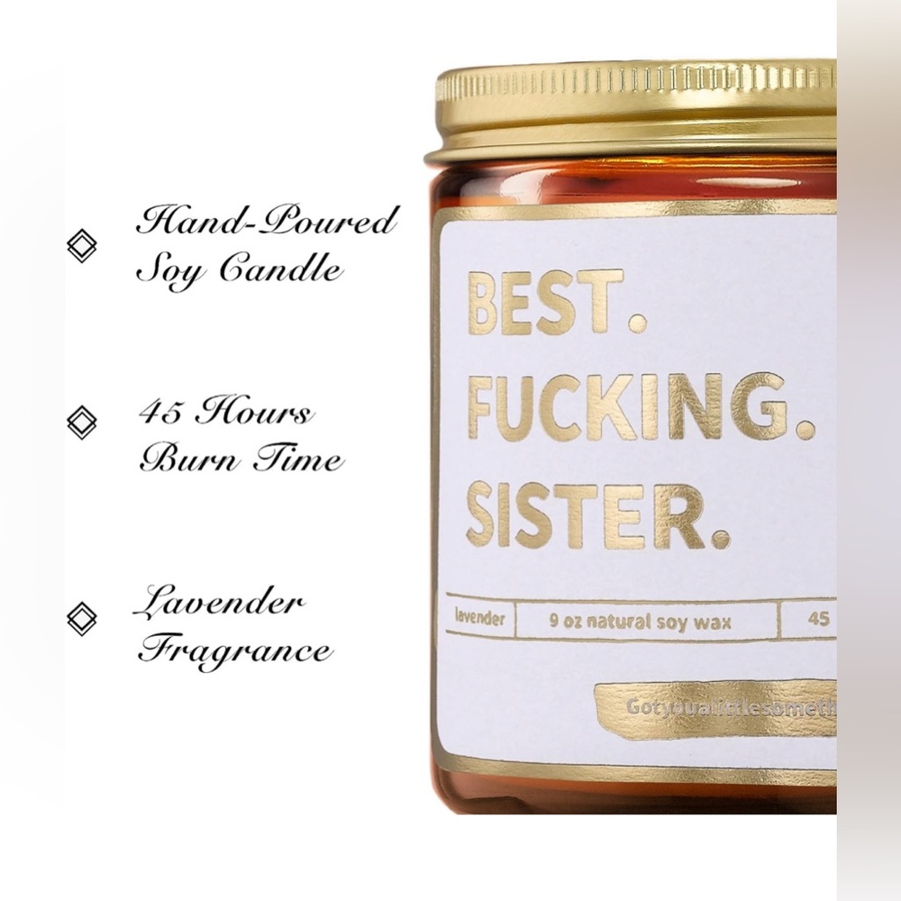 NEW - Candle For Gift - (Sister) - Picture 4 of 6